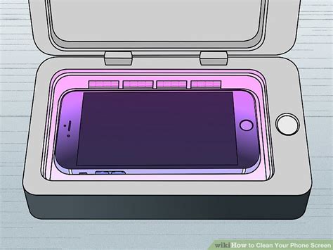 how to clean a phone screen