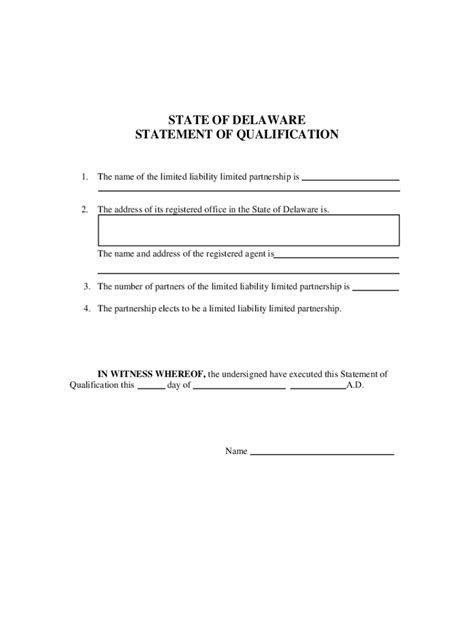 Statement Of Qualifications Fill Out Sign Online Dochub