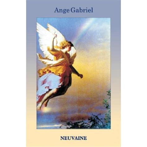 Livret de neuvaine à L ange Gabriel Comptoir Religieux