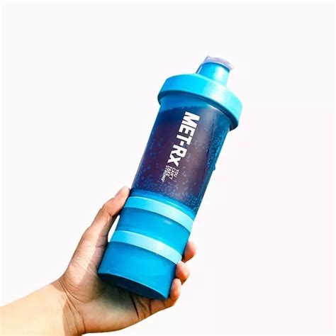 Vaso Mezclador Botella Shaker Proteina Gym Fitness Cilindro Meses Sin