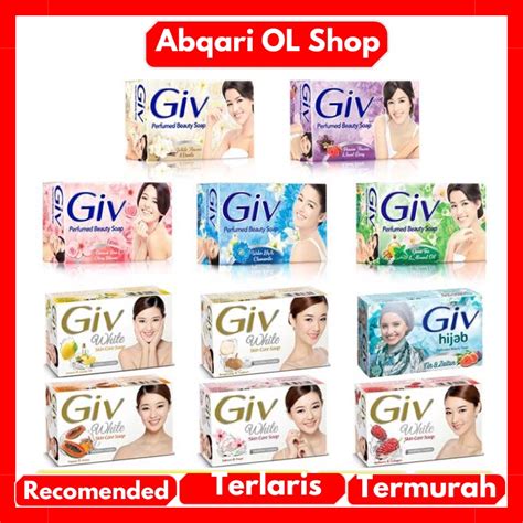 Jual GIV Sabun Mandi Batang Perfumed Beauty Soap 76gr All Varian