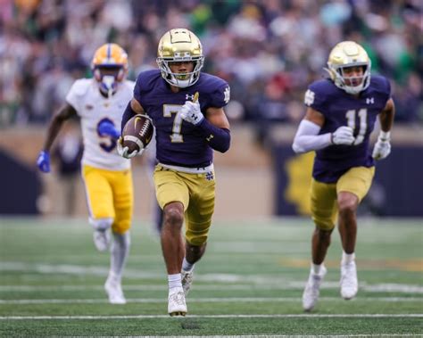 Tyrees Resilience Helps Notre Dame Offense Evolve In Smackdown Of Pitt