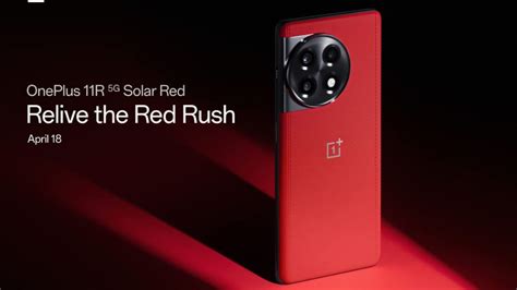 Oneplus R Solar Red New Variant Will Be Available On Sale From April