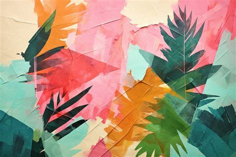 Abstract Jungle Ripped Paper Images Free Photos PNG Stickers