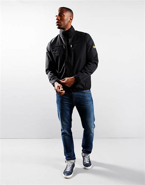 Barbour International Division Jacket Black - Terraces Menswear