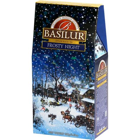 Herbata czarna liść Basilur Frosty Night 100g 15863104549 Allegro pl