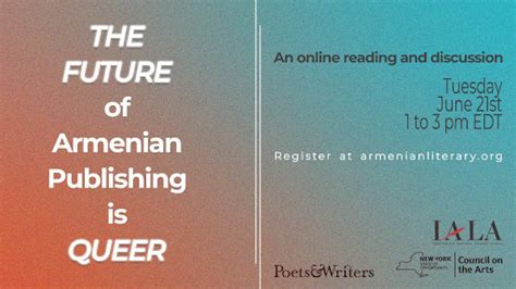 IALA presents: The Future of Armenian Publishing is Queer