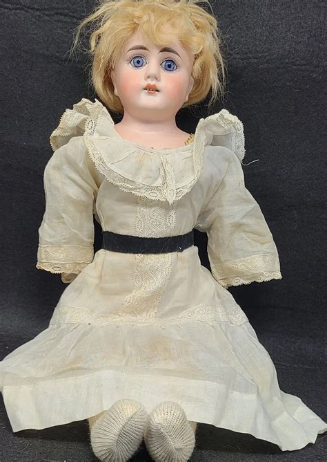 Antique German Porcelain Doll By Heinrich Handwerck L