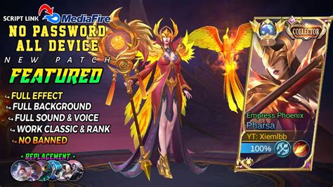 Script Skin Pharsa Collector Empress Phoenix No Password Full