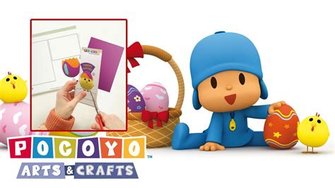 POCOYO In ENGLISH Arts Crafts Surprise Card EASTER 2018 VIDEOS