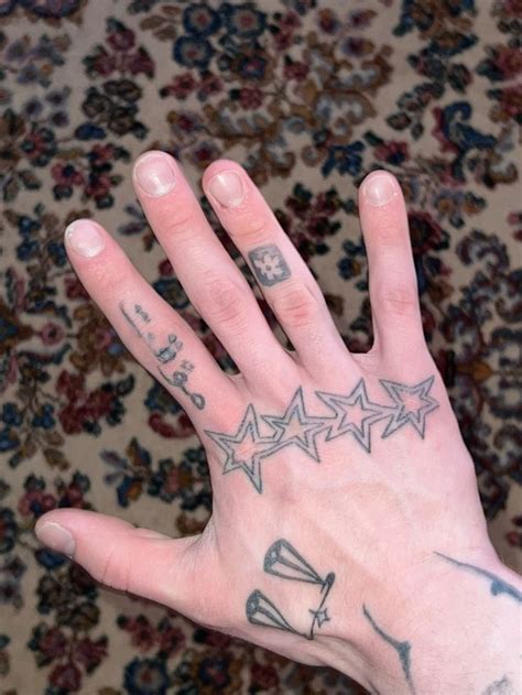 Hand tattoos // knuckles | Small hand tattoos, Hand tattoos for guys, Free hand tattoo