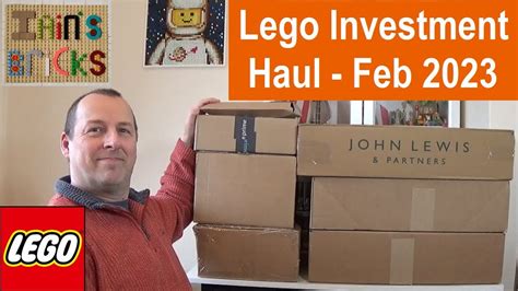 February Lego Haul Unboxing Investment Items From Lego Amazon