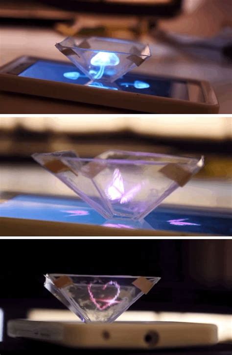 Hologram Projector Diy / Holovect - DIY Laser-Based Holographic Display ...