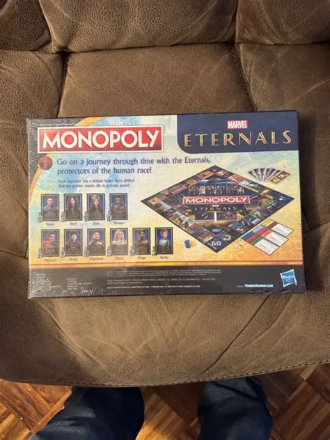 HASBRO GAMING Monopoly Marvel Studios Eternals Edition New Board