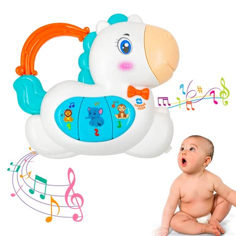 Teclado Piano Musical Beb Brinquedo Infantil Som Cavalinho Shopee Brasil