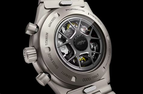 Porsche Design Showcases Limited Edition Th Anniversary Chronograph