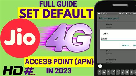 How To Reset Jio APN Settings To Default In 2023 Jio Original Access