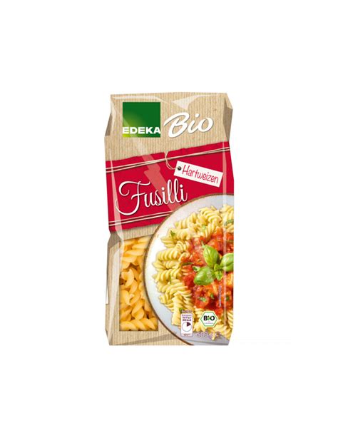 Bio Edeka Fusilli Hartweizen G