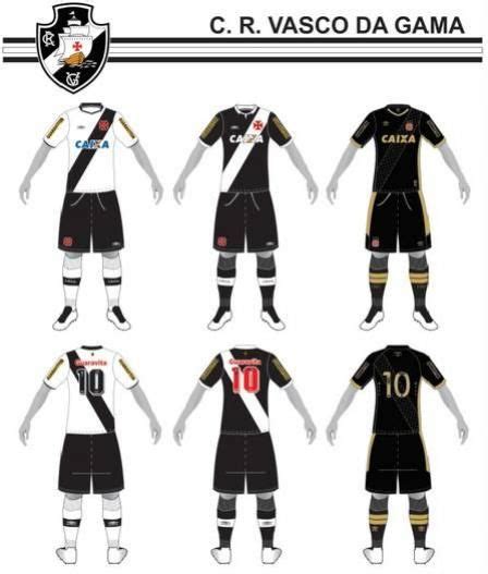 CBF Cataloga Uniformes De 144 Clubes Brasileiros Veja Os Do Vasco