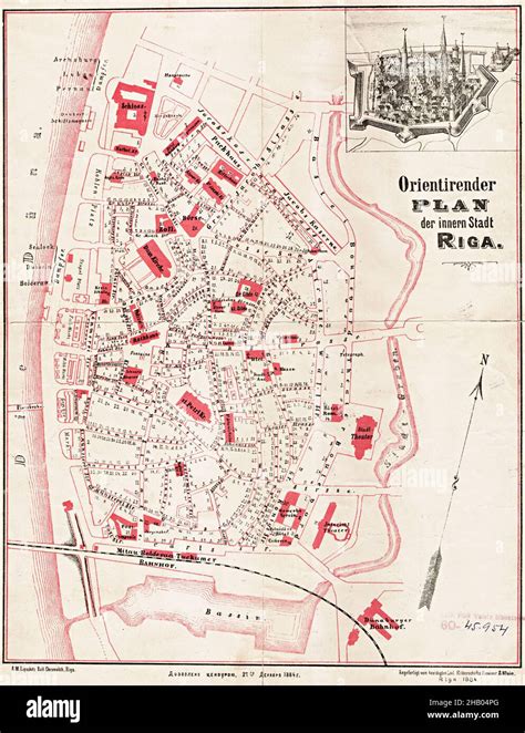 Mapa De Riga Mapa De Riga Vieja Ciudad De Riga Vieja Mapa De Riga