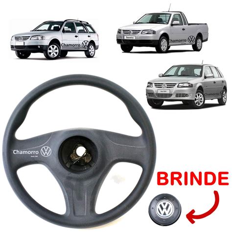 Par Volante Direção Completo Vw Gol Saveiro Parati G2 G3 G4