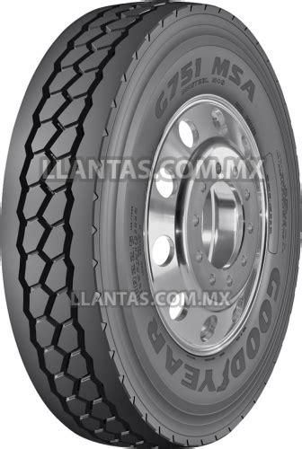 Goodyear G751 MSA 11R22 5 146 143K 16PR BSW Llantas Mx