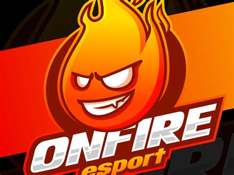 Fire Mascot Esport Logo Design By Monkeyzen On Dribbble