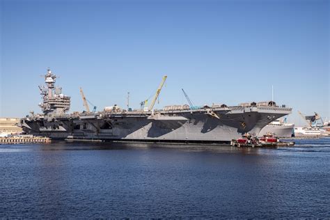 Dvids Images Nnsy Welcomes Uss George H W Bush Cvn Image Of