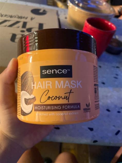 Sence Hair Mask Coconut Moisturising Formula INCI Beauty