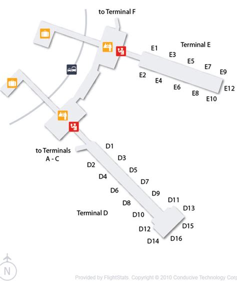 Map of phl airport