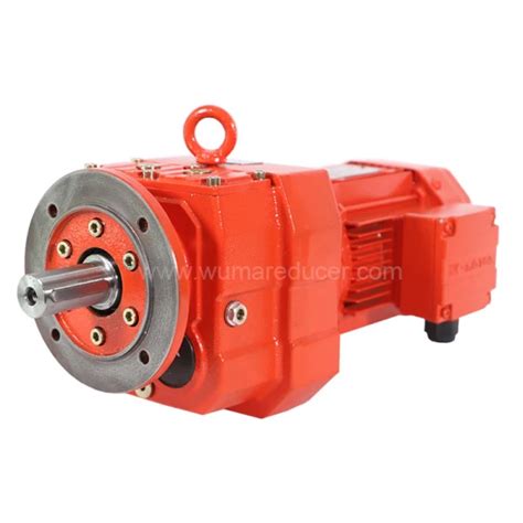 R Forward Reverse Inline Helical Gearbox Speed Reducer For Screw