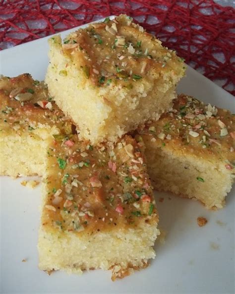 Semolina Cake Eggless Recipe By Shireen Hassim Shaik