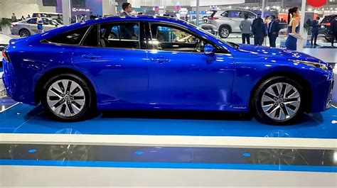 Second Gen Toyota Mirai Fcev Showcased At Auto Expo In India H2 News