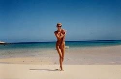 INSTA Tricia Helfer Nude But Covered At A Beach Phun Org Forum