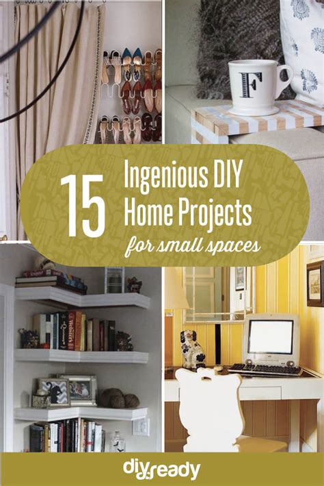 15 Ingenious DIY Home Projects For Small Spaces – Keith Edmier