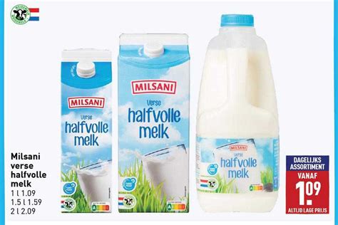 Milsani Verse Halfvolle Melk Aanbieding Bij Aldi Folders Nl