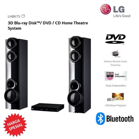 Jual Lg Home Theater Bluetooth Lhb W Ch D Blu Ray Home