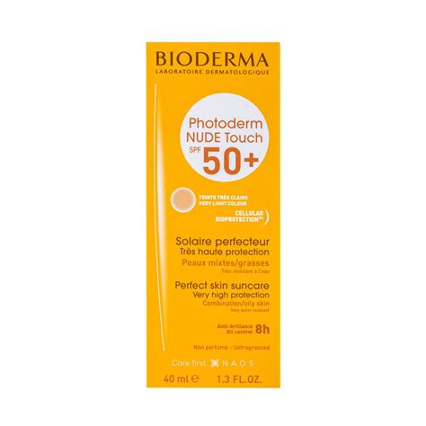 Bioderma Bloqueador Solar Photoderm Nude Touch Muy Claro SPF 50 Rappi
