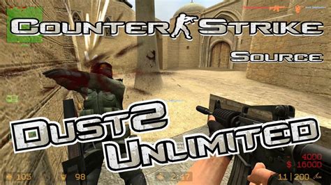 Counter Strike Source De Dust2 Unlimited Gameplay 1080p Hd Youtube