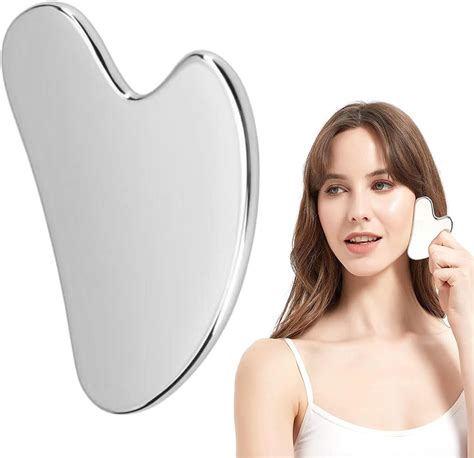 Pcs Stainless Steel Gua Sha Multifunctional Massage Metal Gua Sha Tool