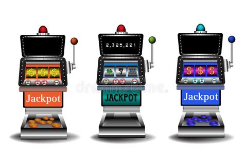 Casino slot machines stock vector. Illustration of chance - 26686434