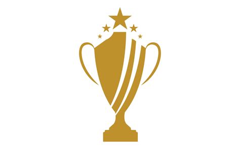 Golden Trophy Cups And Awards Logo 8 Templatemonster