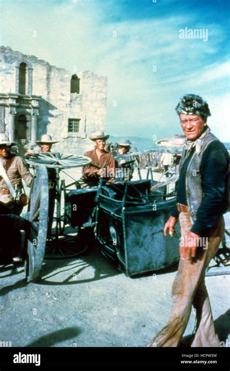 The Alamo John Wayne 1960 Stock Photo Alamy