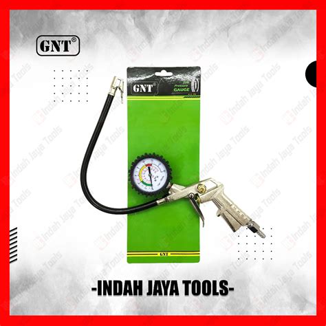 Jual Gnt Tire Inflator Air Pressure Gun Pengisi Isi Ukuran Angin Ban