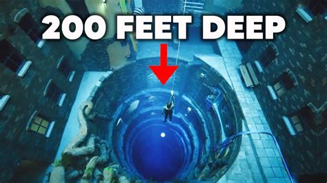 Diving The World's Deepest Pool (Underwater City) - Win Big Sports