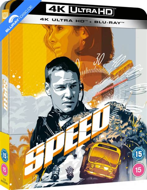 Speed 1994 4K Zavvi Exclusive Limited Edition Steelbook 4K UHD Blu