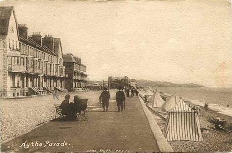 Hythe Parade Now Known As West Parade Hythe Kent C1917