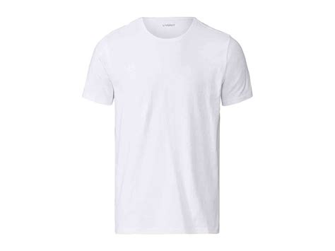 Camisetas Blancas Para Hombre Pack Lidl