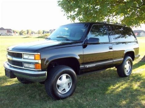 1999 Chevrolet Tahoe Ls Texas 1990s Classic Chevy Tahoe 2 Door Road ...