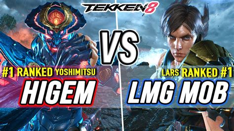 T8 Higem 1 Ranked Yoshimitsu Vs LMG MoB 1 Ranked Lars Tekken